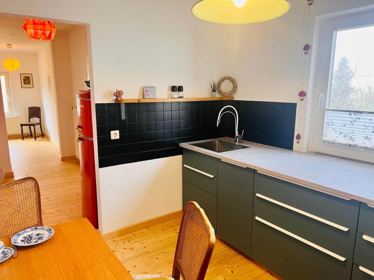 Kuschelige Helle Ferienwohnung Gotha Dış mekan fotoğraf